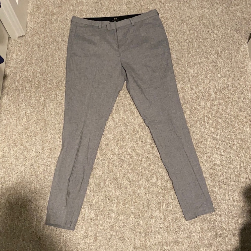 H&M skinny fit dress pants
